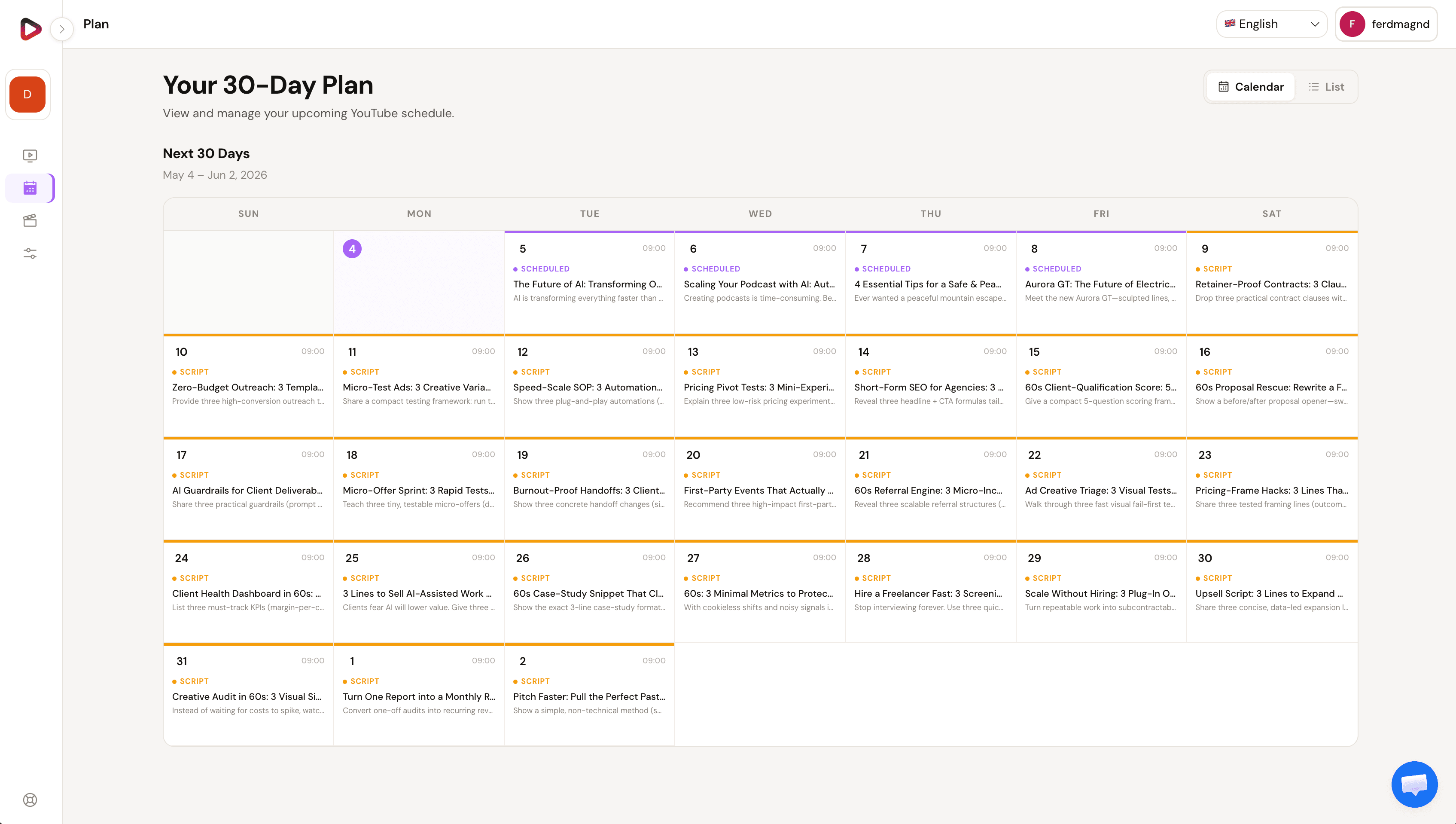 See the 30-day plan